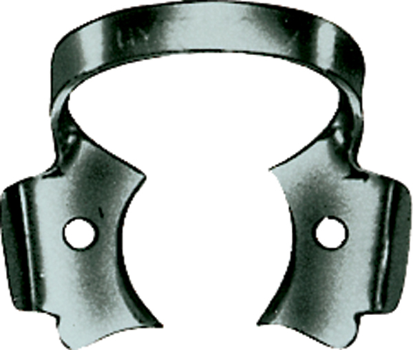 Hygenic kofferdamklamme m/vinger nr. 7