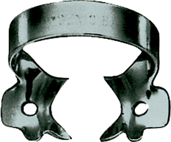 Hygenic kofferdamklamme m/vinger nr. 8A