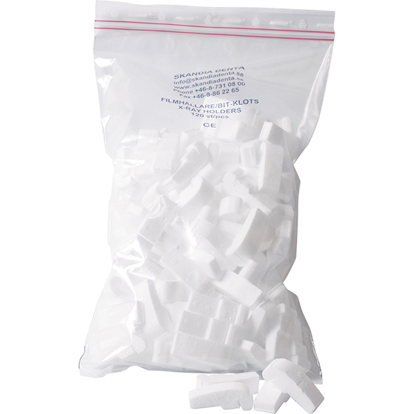 Skandia Denta Bite-Blocks bideklodser, 120 stk.