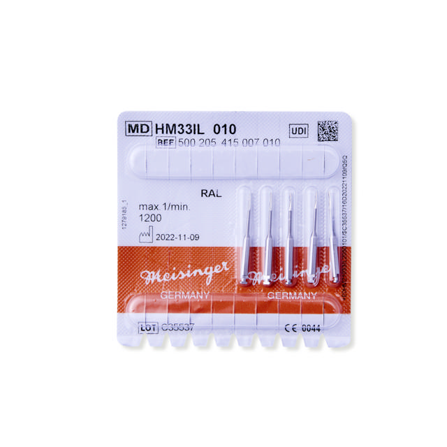 Meisinger HM-bor pære RAL 7L/010, 5 stk.