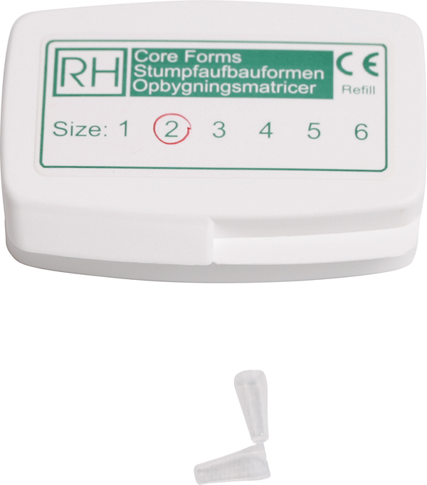 RH opbygningsmatricer nr. 2, 5 stk.