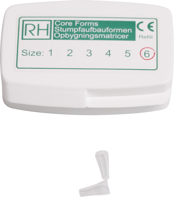 RH opbygningsmatricer nr. 6, 5 stk.