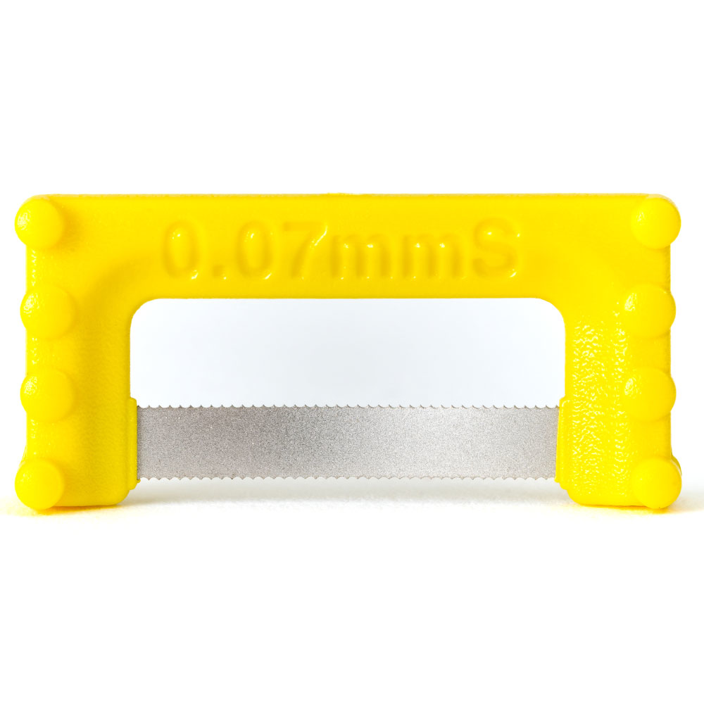 ContacEZ IPR Strip Starter gul, 0,07 mm, 8 stk.