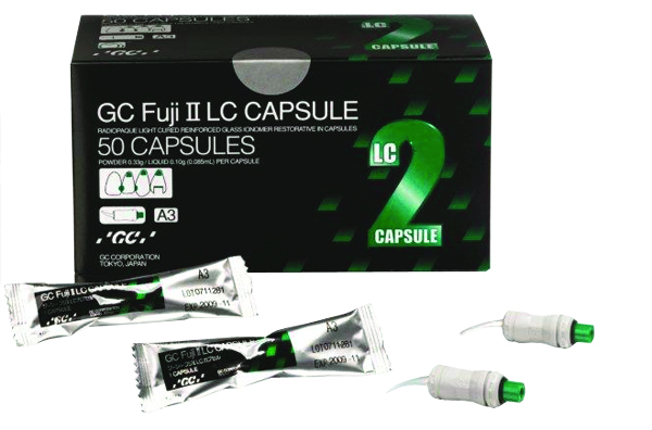 Fuji II LC kapsler farve B2, 50 stk.