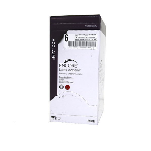 Encore Acclaim latex sterile PF str. 6, 50 par