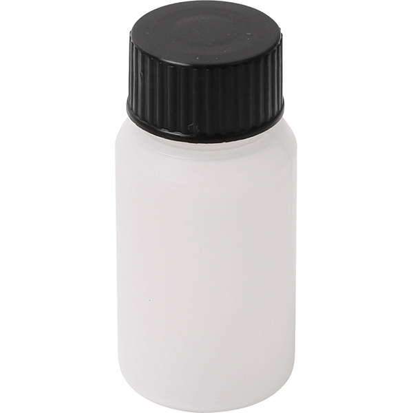 Plastflasker 25 ml m/skruelåg, 10 stk.