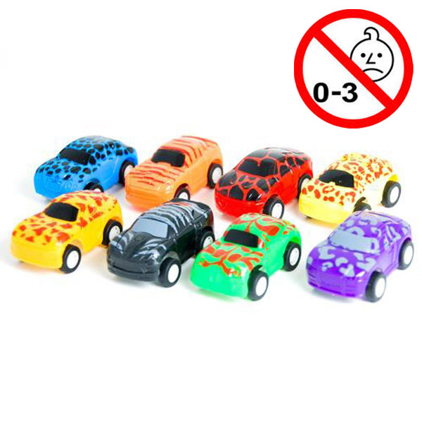 Legetøj, Safari Bilen Safri, ass. farver, 48 stk