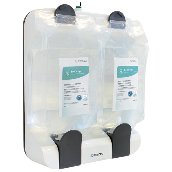 Miscea ECO-håndsæbe t. disp.system, 1L pose, 6 stk
