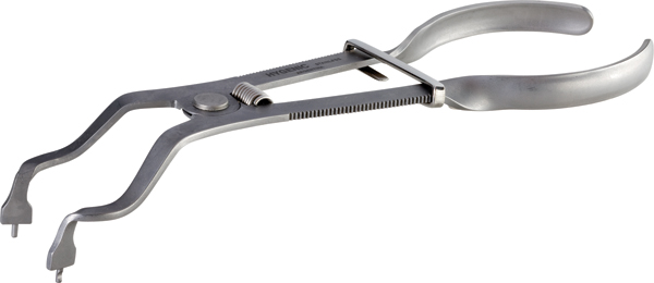 Hygenic kofferdam klammetang