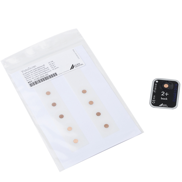 VistaScan selvklæbende kobber-mærker, 10 stk.