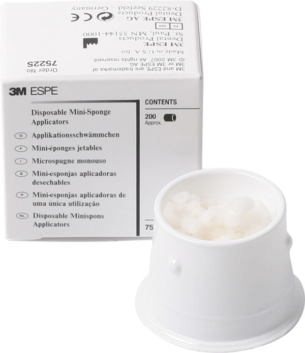 Minisvampe 7522S, 200 stk.