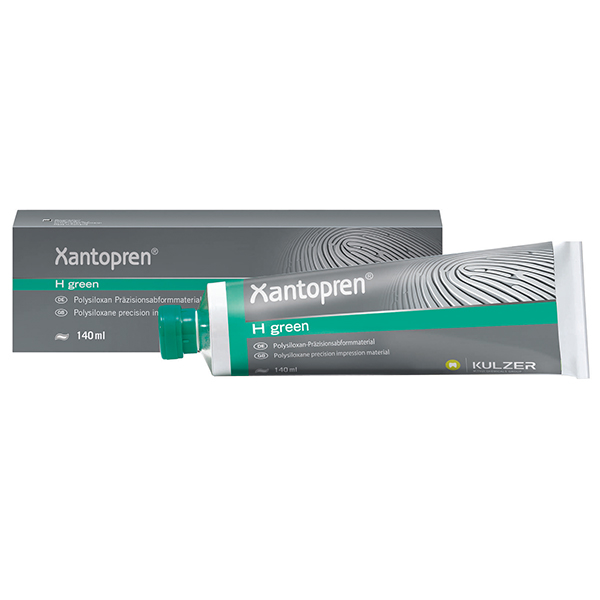 Xantopren H grøn, 140 ml