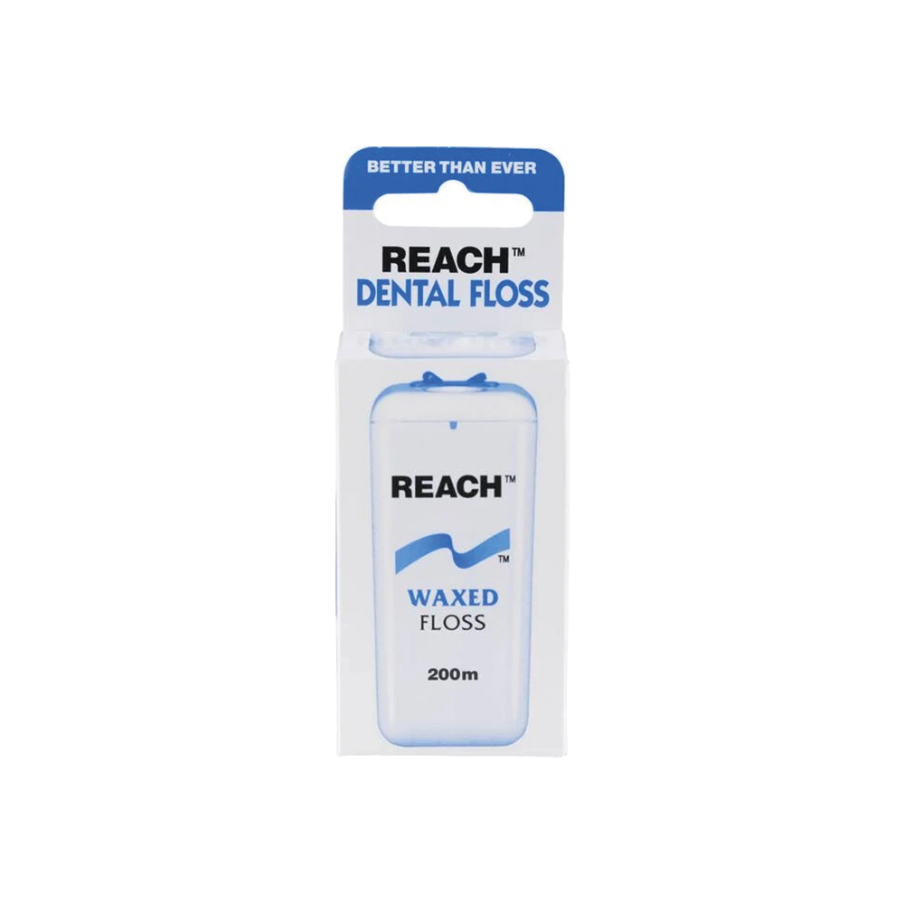 Tandtråd Reach Floss vokset, 200 m