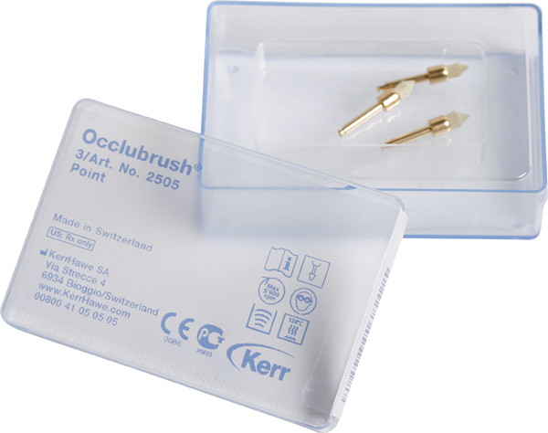 Hawe Occlubrush point, 3 stk.