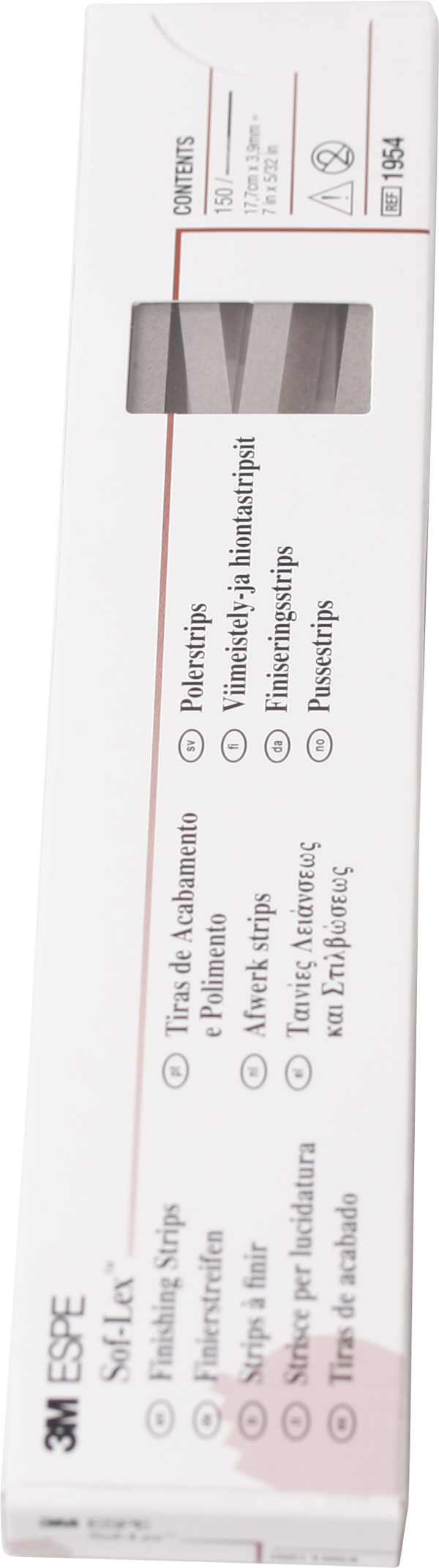 Sof-Lex strips 1954, 150 stk.