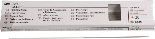Sof-Lex strips 1954N, 100 stk.