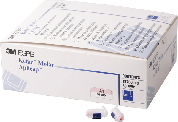 Ketac Molar Aplicap farve A1, 50 stk.