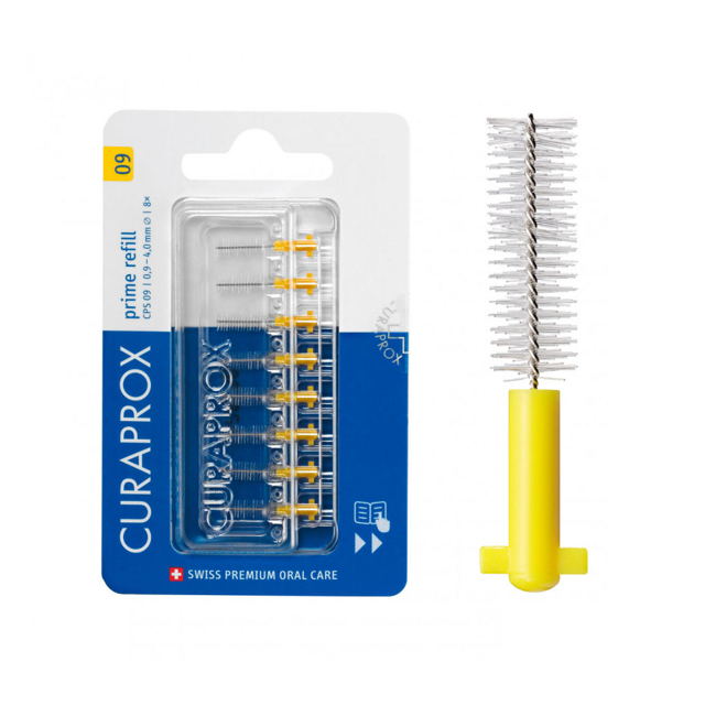 Curaprox Prime interdentalbørster, 0,9 mm, 8 stk.