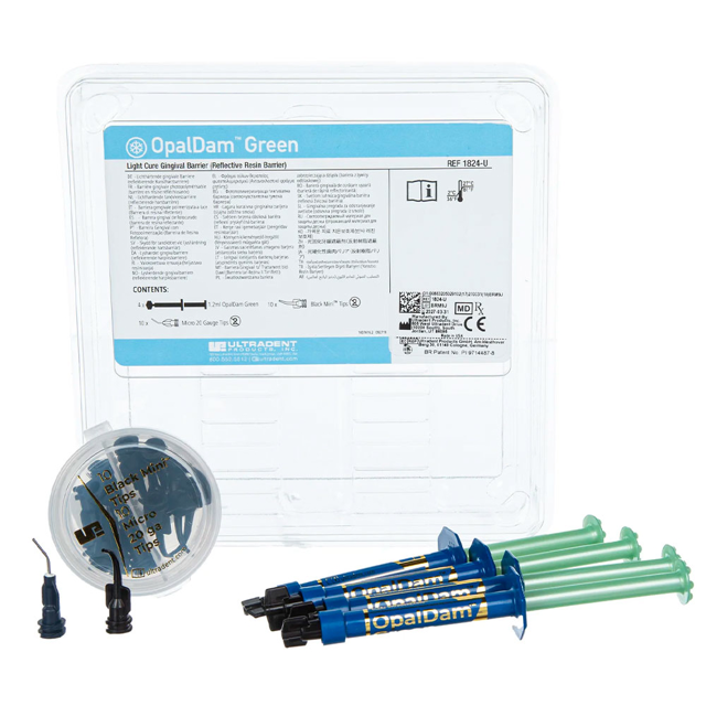 OpalDam Green flydende kofferdam, sæt