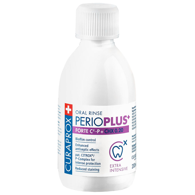 PerioPlus Forte mundskyl 0,2% CHX, 200 ml