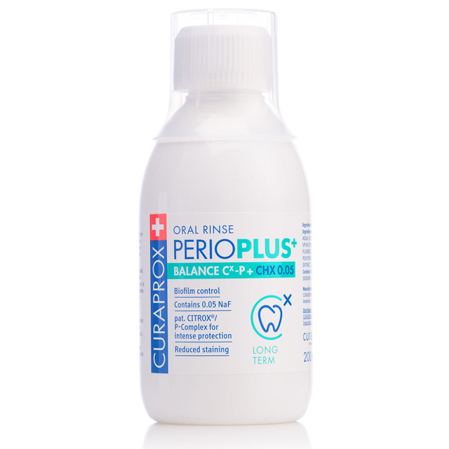 PerioPlus Balance mundskyl 0,05% CHX, 200 ml