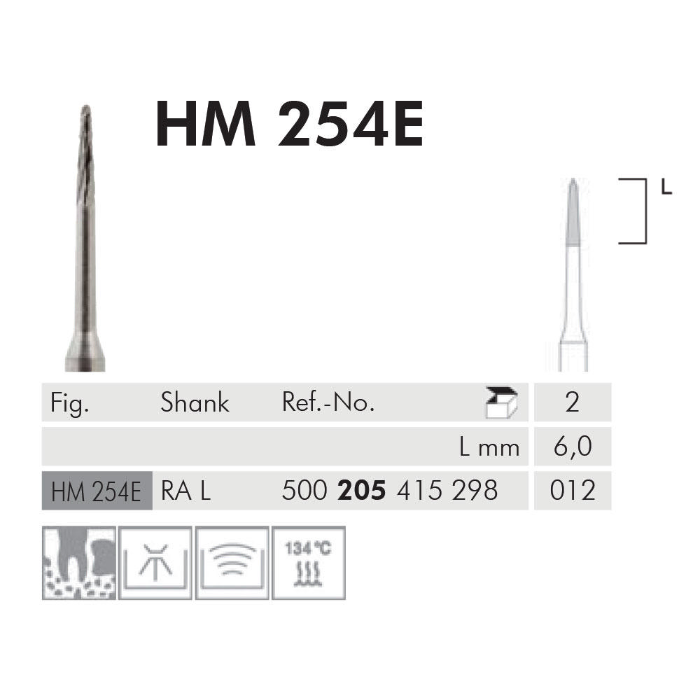Meisinger kirurgisk fræser RA L HM254E/012, 2 stk.