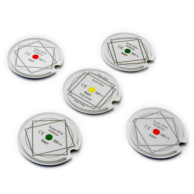 Centreringsskiver t/Kerr rtg.holdere, ass., 20 stk