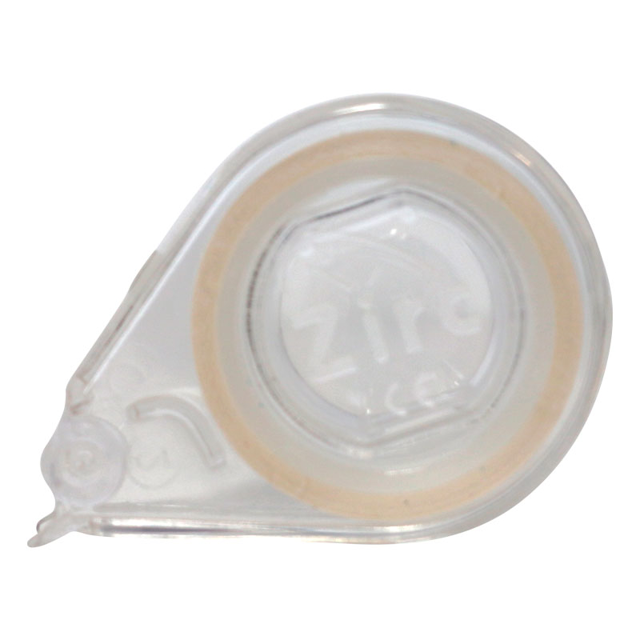 Zirc farvemarkeringstape, hvid, 3 meter