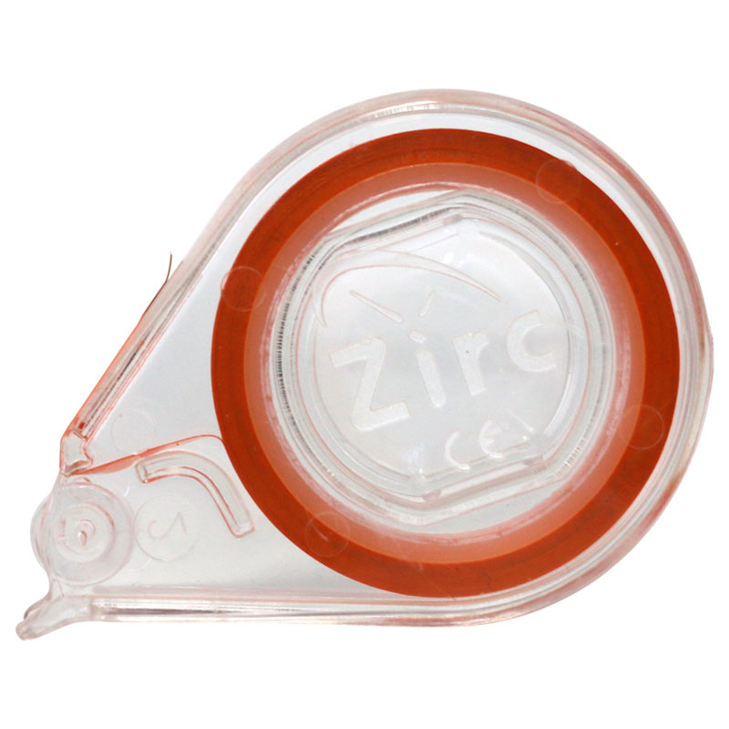 Zirc farvemarkeringstape, neon orange, 3 meter