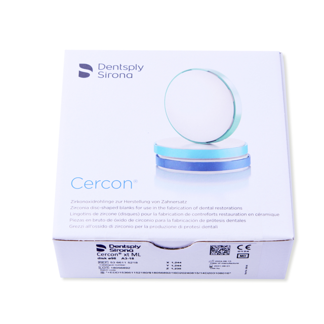 Cercon XT ML disk A3, 98mm x 18mm, stk.