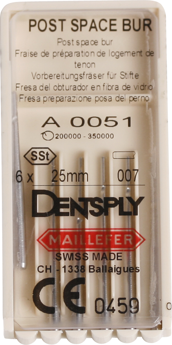 Post Space-bor FG 007/25 mm, 6 stk.