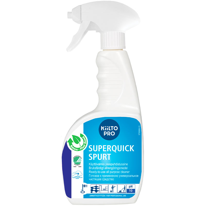 Kiilto Pro SuperQuick Spurt un. rengøring, 750ml