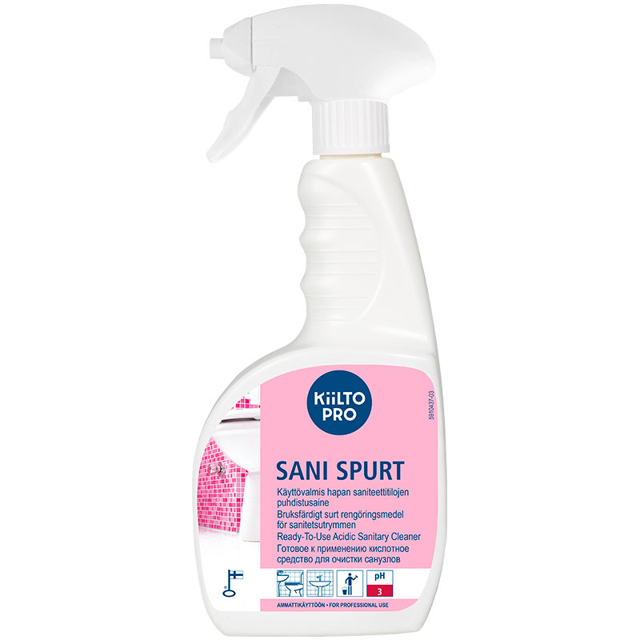 Kiilto Pro Sani Spurt sanitetsrengøring, 750 ml