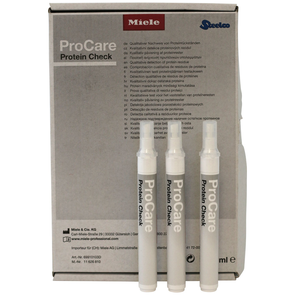 Miele ProCare Protein Check, 3 x 9 ml
