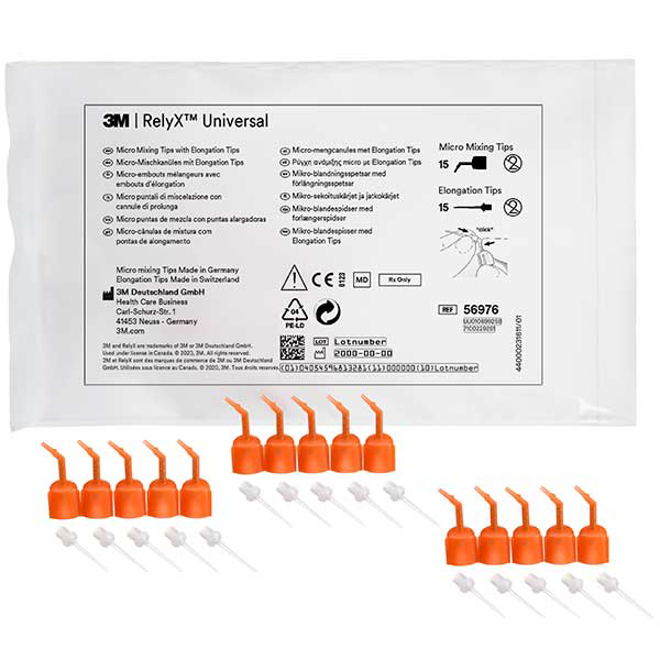RelyX Universal mikroblandespidser m/forlængertips