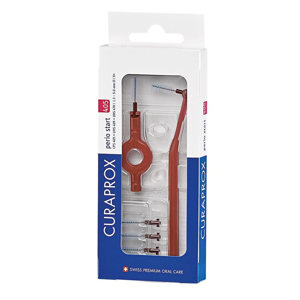 Curaprox Perio interdentalbørster, rød 5 stk.