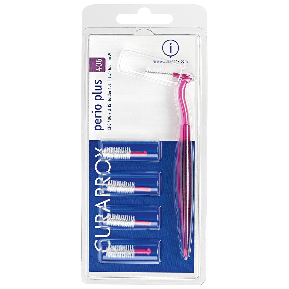 Curaprox Perio interdentalbørster pink lang 5 stk.