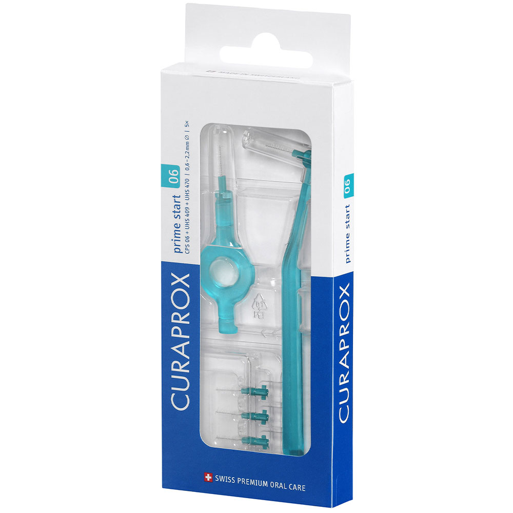 Curaprox Prime interdentalbørster, 0,6 mm, 5 stk.