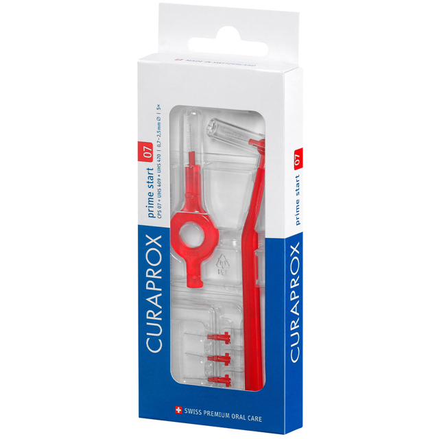 Curaprox Prime interdentalbørster, 0,7 mm, 5 stk.