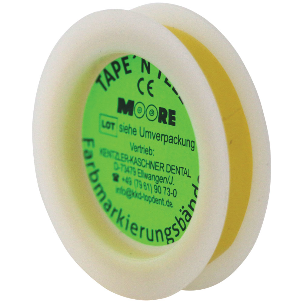 Tape-N-Tell farvemarkeringstape gul, stk.