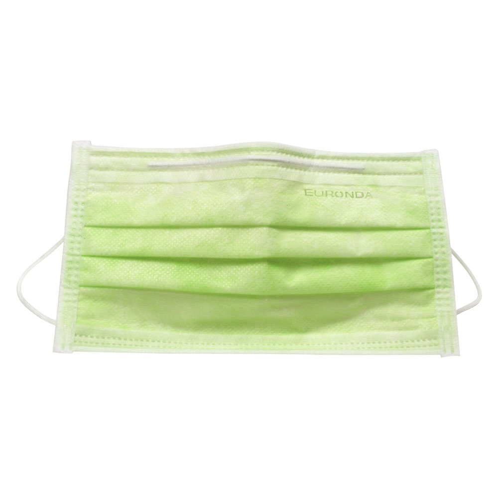 Monoart mundbind type II m/elastik, lime, 50 stk.