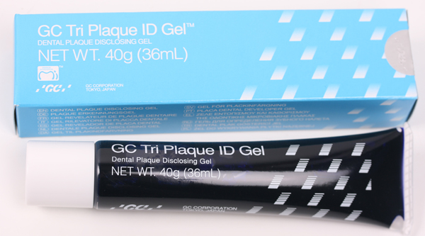 GC Tri Plaque ID Gel, tube med 40 g/36 ml